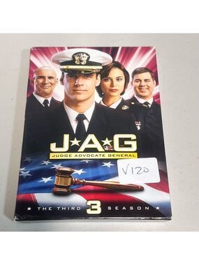 J*A*G Judge Advocate General Complete Third 3rd Season 6 Disc DVD Set #V120